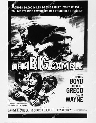 ad slick Stephen Boyd film The Big Gamble 1915-06