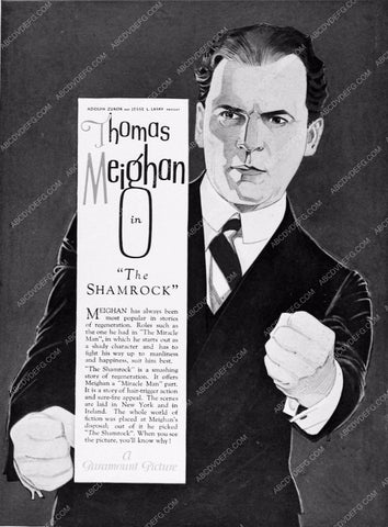 ad slick Thomas Meighan The Shamrock 3239-33