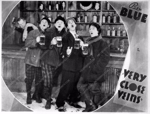 ad slick Shemp Howard Curley Howard Very Close Veins 3451-21