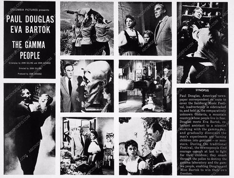 ad slick Paul Douglas The Gamma People 3455b-12