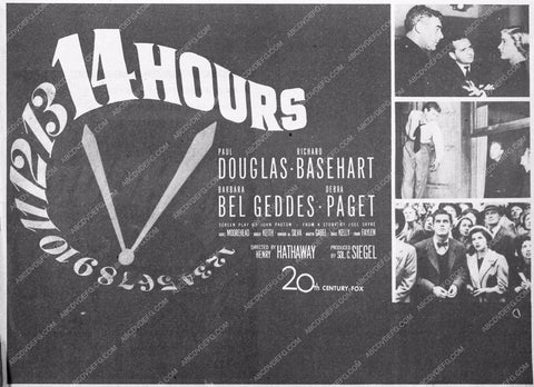 ad slick Paul Douglas 14 Hours 3682-02