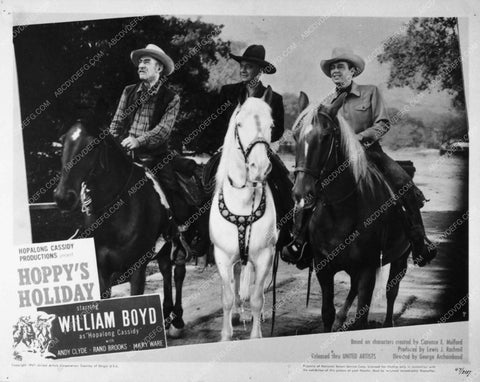 ad slick William Boyd Hoppy's Holiday 8129-07
