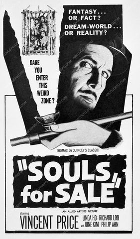ad slick Vincent Price Souls For Sale 8173-11