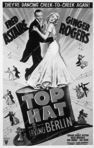 ad slick Fred Astaire Ginger Rogers Top Hat 8911-03