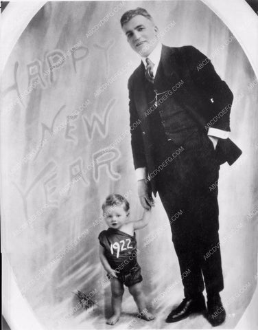 1922 baby Mickey Rooney helps bring in the New Year 8b4-680