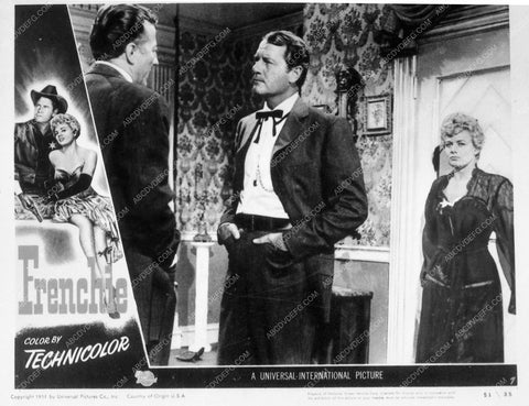 ad slick Shelley Winter Joel McCrea film Frenchie 9021-16