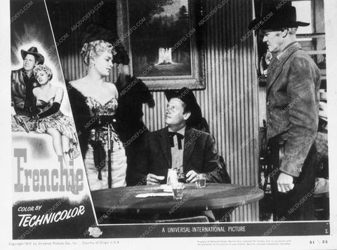 ad slick Shelley Winter Joel McCrea film Frenchie 9021-18