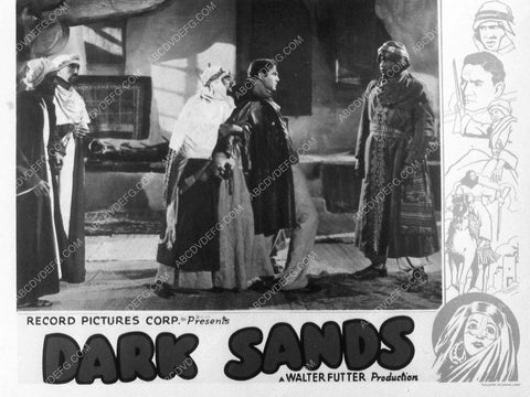 ad slick Paul Robeson Henry Wilcoxon film Dark Sands 9102-01