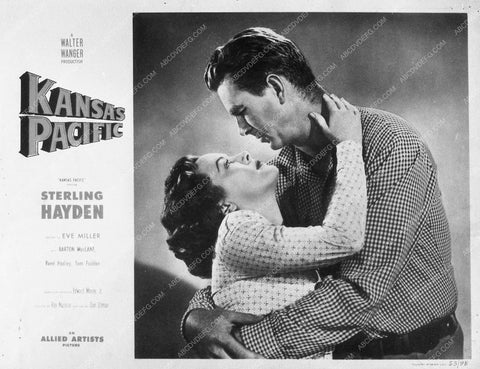 ad slick Sterling Hayden Kansas Pacific 9396-24