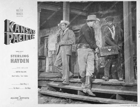 ad slick Sterling Hayden Kansas Pacific 9396-26