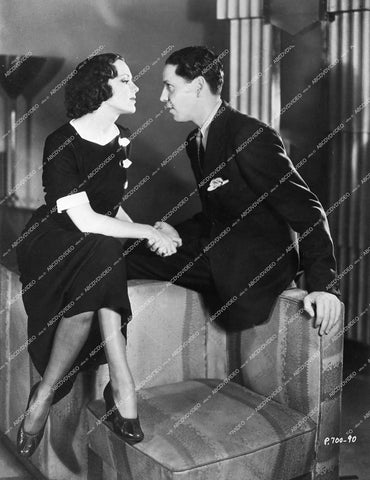 Mary Brian shaking hands with unknown co-star - 0426-035