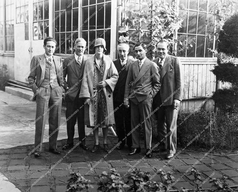 producers directors musicians - Irving Berlin – Irving Thalberg - Harry Rapf – Eddie E. J. Mannix - at MGM Studios - 0428-019