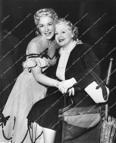 Betty Hutton, actual Blossom Seeley behind the scenes - 1952 film Somebody Loves Me - 0429-027