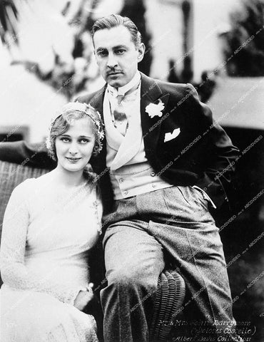 John Barrymore & Dolores Costello 1928 wedding day - 0433-007