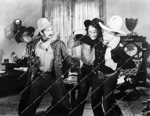Rex Bell, David Sharpe, Charles King - 1936 film Idaho Kid - 0433-034
