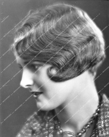 silent film star Lois Moran portrait - 0436-006