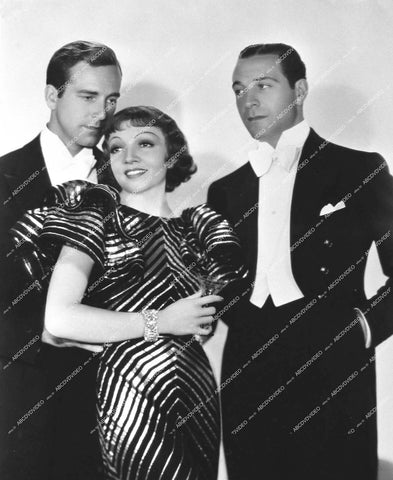 Claudette Colbert, David Manners, Ricardo Cortez - 1933 film Torch Singer - 0443-034