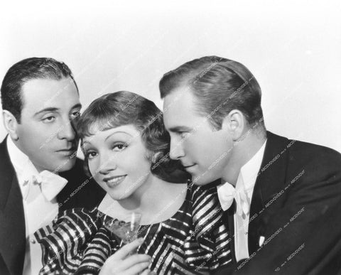 Claudette Colbert, David Manners, Ricardo Cortez - 1933 film Torch Singer - 0443-035