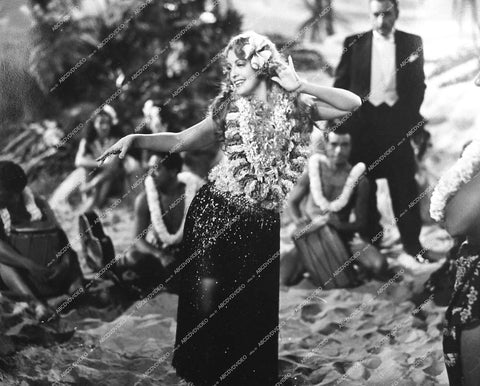 Jeanette MacDonald doing a hula dance - 1942 film I Married an Angel - 0454-003