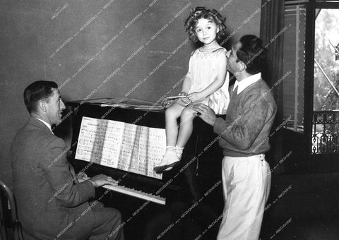 Shirley Temple, Danny Lee, Fox Studios dance coach - 0457-022