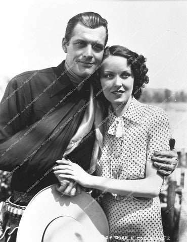 Charles Starrett, Barbara Weeks - 1937 film Two-Fisted Sheriff - 0459-029