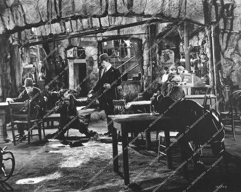 Eleanor Boardman, Tyrone Power Sr, Raymond Griffith, Wallace MacDonald, Ford Sterling, Heinie Conklin, Ruby Lafayette, Jane Mercer - 1923 silent film The Day of Faith - 0463-023