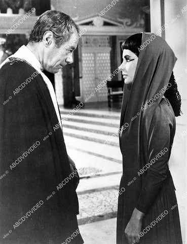 Rex Harrison, Elizabeth Taylor film Cleopatra - 11000-026