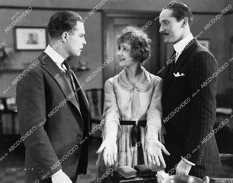 Norman Kerry, Constance Talmadge, Harrison Ford silent film Good Night, Paul - 11009-036