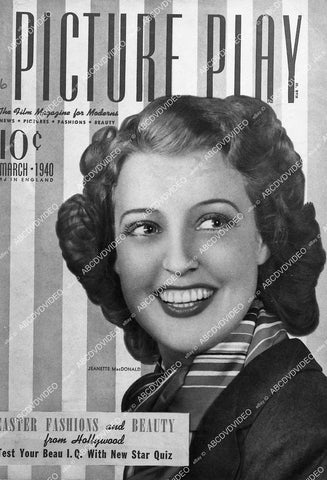 Jeanette MacDonald Picture Play magazine cover - 11017-023