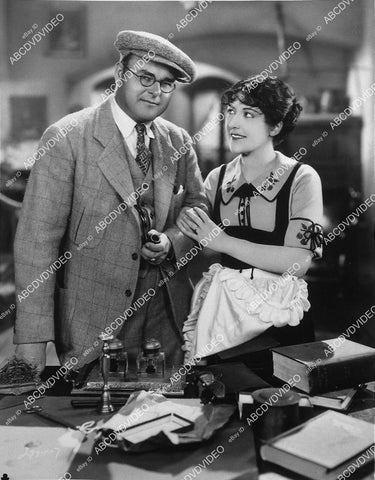 director Reginald Barker and Aileen Pringle on set silent film Body and Soul - 11030-028