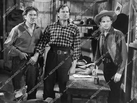 Joel McCrea, Bob Burns, Robert Cummings film Wells Fargo - 11036-024