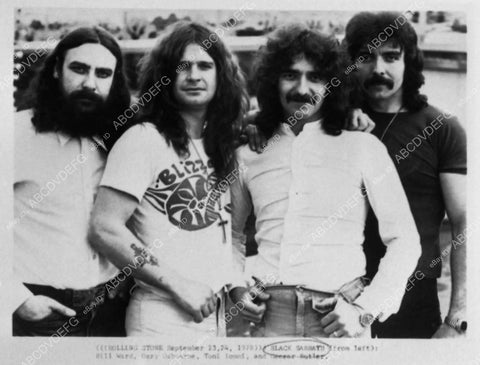 rock n roll group Black Sabbath Ozzie Osborne 12146-18
