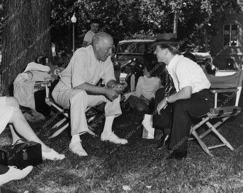 Mickey Rooney director George Spitz behind scenes Andy Hardy 12878-02