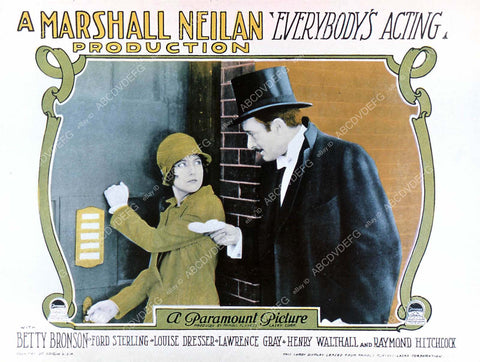 Betty Bronson Ford Sterling silent film Everybody's Acting 35m-1033