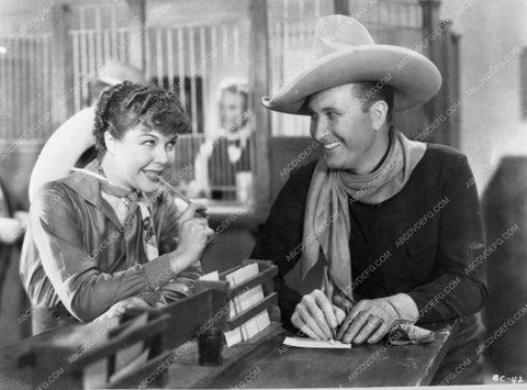 cowboy star Colonel Tim McCoy Joan Woodbury from Bulldog Courage 76-31