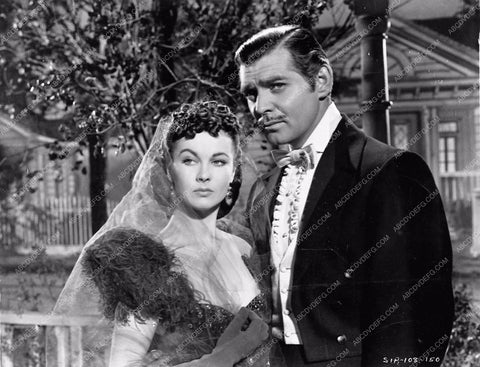 Vivian Leigh Clark Gable Gone With the Wind 252-11