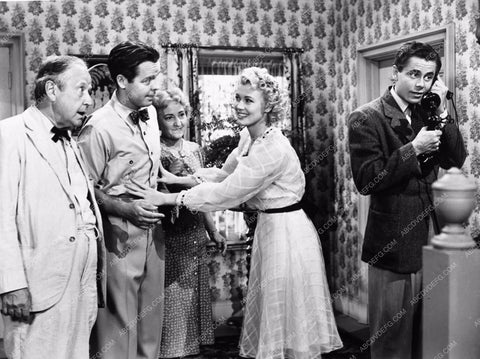 Arthur Lake Penny Singleton Glenn Ford film Blondie Plays Cupid 529-11