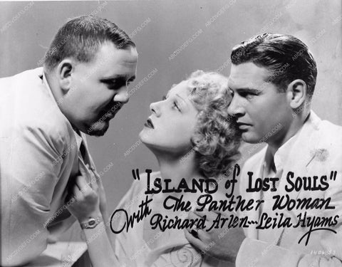 Charles Laughton Leila Hyams Richard Arlen film Island of Lost Souls 593-20