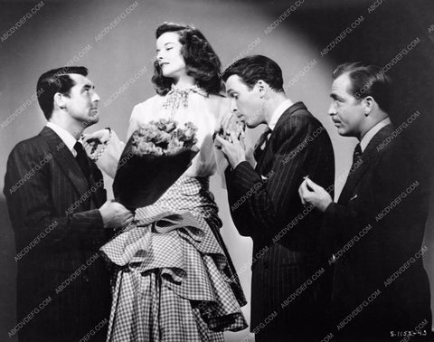 Cary Grant Katharine Hepburn Jimmy James Stewart in The Philadelphia Story 711-21