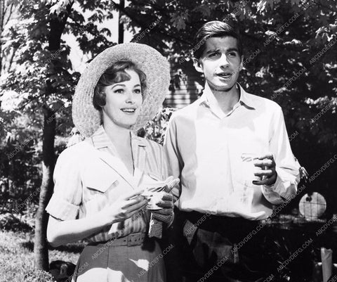 candid Eleanor Parker George Hamilton 726-16