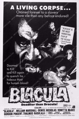 ad slick for Blacula William Marshall 727-20