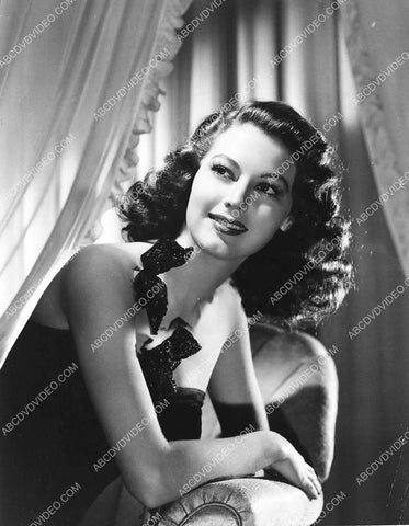 beautiful Ava Gardner portrait film 3 Men in White 745-26