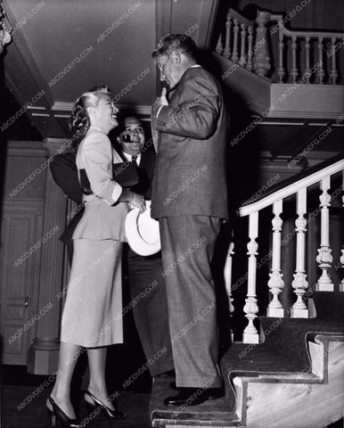 candid Lana Turner Spencer Tracy behind the scenes MGM Studios 765-22