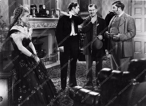 Alice Faye Tyrone Power Andy Devine Paul Hurst film In Old Chicago 779-08