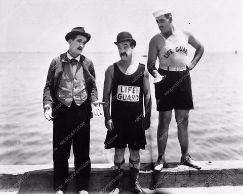 Sub Pollard in garters & swimwear unidentified silent comedy film 856-10