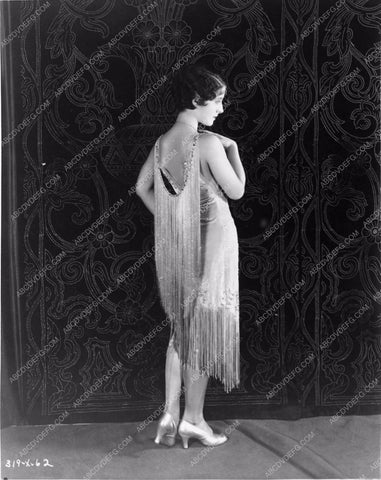 Norma Shearer portrait fringe 1920's dress 856a-31