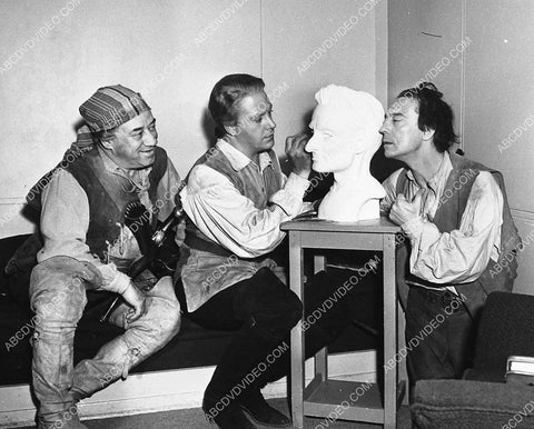 candid Stanley Fields Nelson Eddy Buster Keaton and some bust 859-25