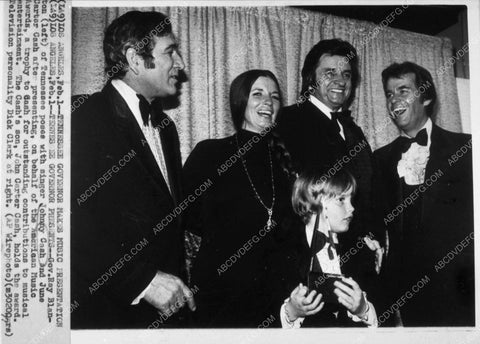 Tennessee awards Ray Blanton Johnny Cash & family Dick Clark 10323-31