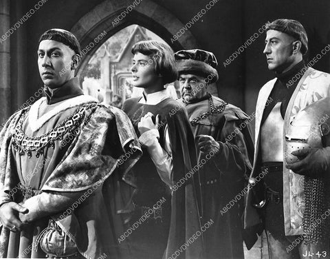 Jose Ferrer Ingrid Bergman Gene Lockhart John Emery film Joan of Arc 1036-05