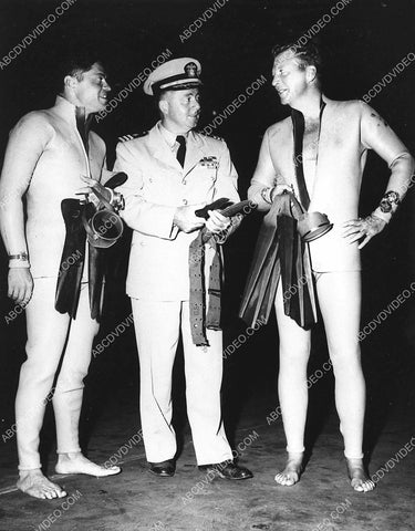 Ross Martin Dan Dailey go scuba diving film Underwater Warrior 1036-19